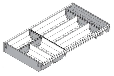 ORGA-LINE Wkład Na Sztućce Do Tandembox głęb.55cm/szer.28cm