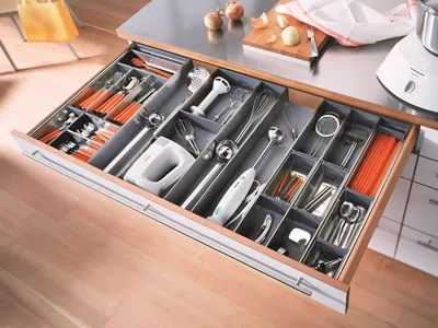 Wkład uniwersalny ORGA-LINE do Tandembox - inox / 80x50 cm 