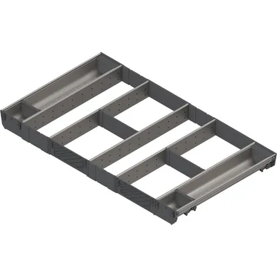 Wkład uniwersalny ORGA-LINE do Tandembox - inox / 90x50 cm 