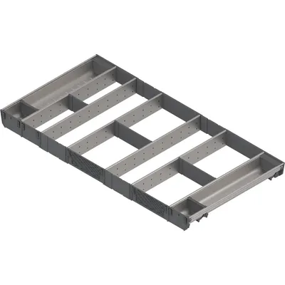 Wkład uniwersalny ORGA-LINE do Tandembox - inox / 100x50 cm 