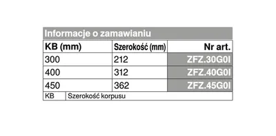 Uchwyt na przyprawy ORGA-LINE - ciemnoszary / szer. korpusu 45 cm