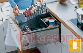 TANDEMBOX plus - BOXSIDE Z37H H=131mm Do Dł.55cm Szary