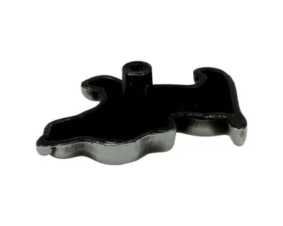 Uchwyt NURSERY Pies 1885-56ZN50 - efekt starej cyny / 56 mm