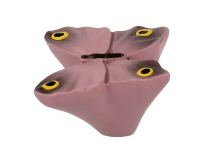 Gałka BUTTERFLY H048-41A9 - różowy / 47 mm