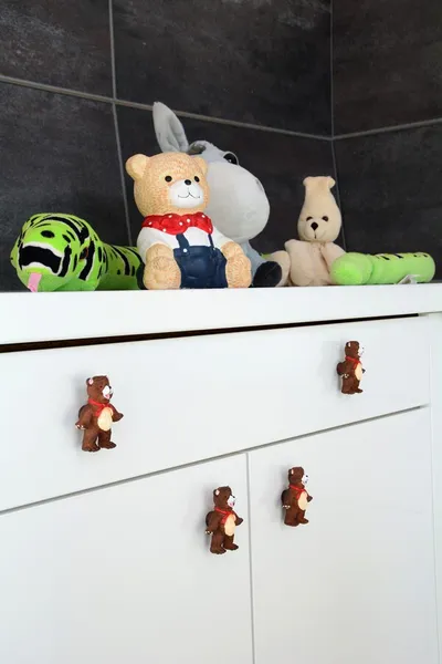 Uchwyt NURSERY H105 - niedźwiadek / 51 mm