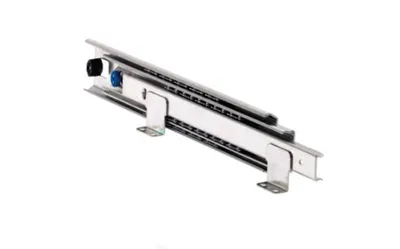Prowadnica kulkowa DZ5321-60 z kątownikiem / dł. 50 cm / 120 kg / wysuw ponad 100%
