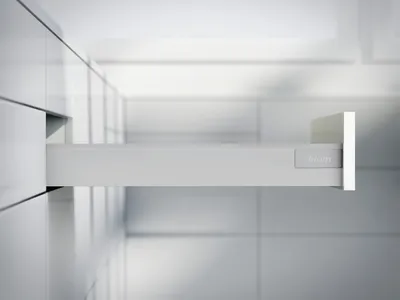 Szuflada TANDEMBOX ANTARO z hamulcem / wys. N=68 mm / dł. 50 cm / 30 kg / szary