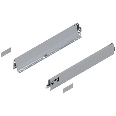 Szuflada TANDEMBOX ANTARO z hamulcem / wys. N=68 mm / dł. 50 cm / 30 kg / szary