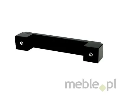 Uchwyt Aluminiowy US48 Czarny Połysk Rozstaw 128mm(W)
