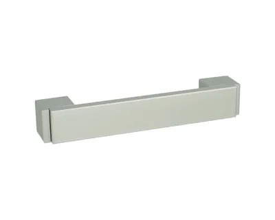 Uchwyt Aluminiowy US48 Naturalne Aluminium Rozstaw 128mm(W)