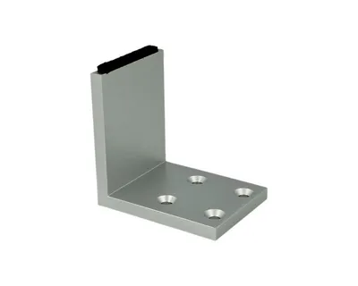 Nóżka 3613 Bez Regulacji wys 8cm MAT CHROM LAKIEROWANY