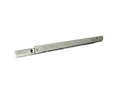 Prowadnica do mebli metalowych DZ7400-SC / dł. 65 cm / 39 kg / wysuw ponad 100% / montaż bagnetowy / samodomyk
