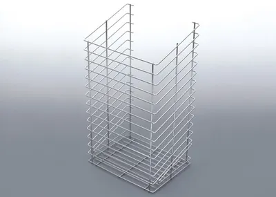 NOVUM Kosz Na Bieliznę SREBRNY Do Szafki Szer.50cm
