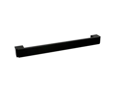 Uchwyt Aluminiowy US48 Czarny Połysk Rozstaw 256mm OSTATNI