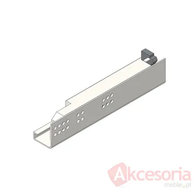 Prowadnica TANDEM Plus Z HAMULCEM 560H dł.60cm Wysuw 100% Blum