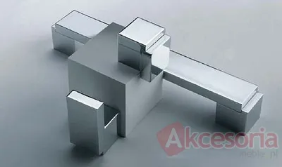 Aranżacja Gałka Aluminiowa GS48 Czarny Mat Z Przetarciami(W) OSTATNI