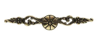 Uchwyt MERANO 1474-143 - stary mosiądz / 141 mm