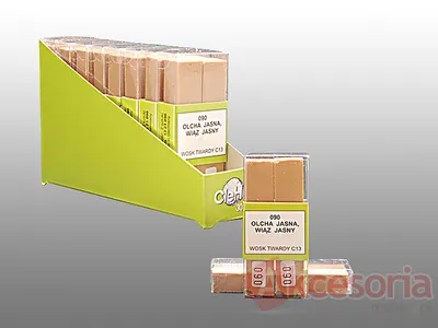 Wosk Twardy C13 Do Naprawy Ubytków CleHo- 2 sztabki Klon