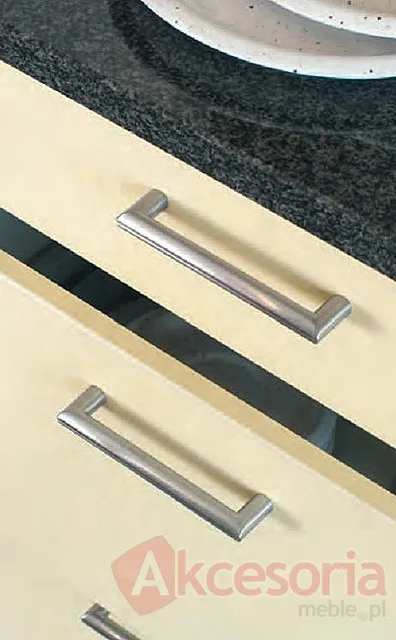 Aranżacja Reling 1406 - stal szlachetna szczotkowana / rozstaw 302 mm