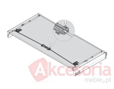 Tandembox TIP-ON Synchronizator Wysuwu Z55 Do Korpusu 55.8-62cm