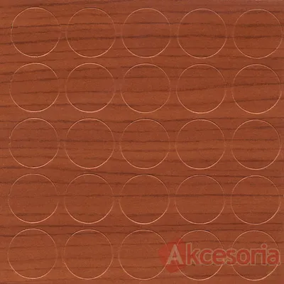 Zaślepka  Samoprzylepna 14mm Wiśnia Czerwona