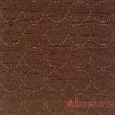Zaślepka Samoprzylepna 350 14mm Orzech Ecco