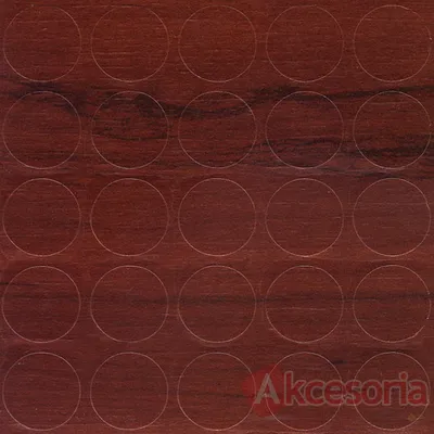 Zaślepka  Samoprzylepna 14mm Mahoń Redwood