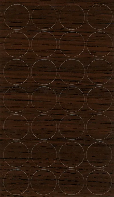 Zaślepka samoprzylepna 343 - wenge amari / 20 mm