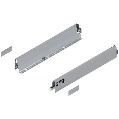 Boki TANDEMBOX ANTARO / wys. N=68 mm / dł. 45 cm / szary