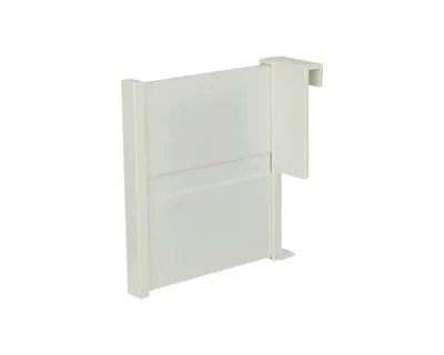 Przegródka ORGA-LINE do listwy Z40L - jedwabiście biały / 10x11 cm