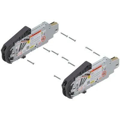 AVENTOS HS do frontów nachodzących, siłownik 20S2F00.05 (zestaw), typ F, na wkręty, odpowiedni do SERVO-DRIVE , bez zaślepek