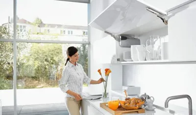 Aventos HK TIP-ON Siłowniki 20K2500T SZARE LF 750-2500