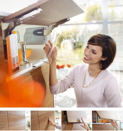 Aventos HK TIP-ON Siłowniki 20K2500T BIAŁE LF 750-2500