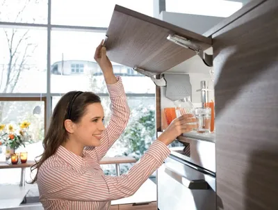 Aventos HK-S Podnośniki Do Niskich Frontów Sprężyna Mocna SZARE