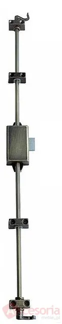Zamek baskwilowy Siso X-155 - chromowany niklowany