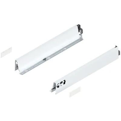 Szuflada TANDEMBOX ANTARO z hamulcem / wys. N=68 mm / dł. 50 cm / 30 kg / biały