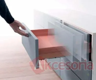 Prowadnica Futura Clip Unica Dł. 35 Pełen Wysuw