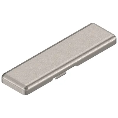 Zaślepka zawiasu MODUL 90M2603 - nikiel / drzwi wpuszczane i bliźniacze