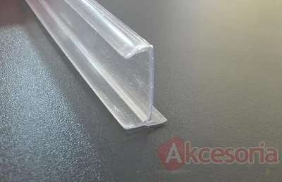 Uszczelka do cokołu (K) "LU18" 18mm tworzywo sztuczne bezbarwna