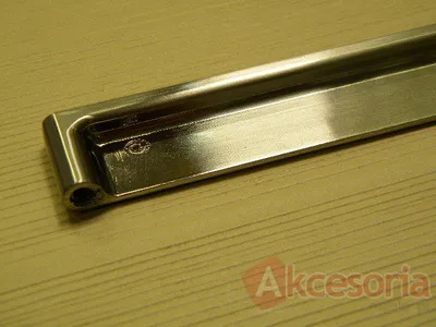 Uchwyt ZnAl UU31 rozstaw 160 mm nikiel szczotkowany