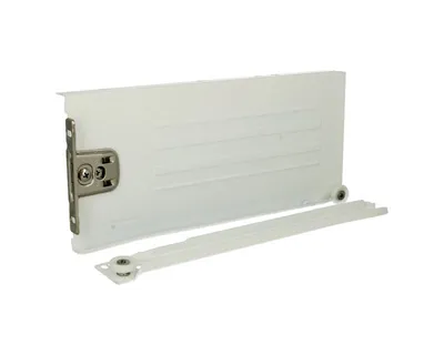 Szuflada frontowa Metal Box 27 cm / 11.8 cm - biały / częściowy wysuw