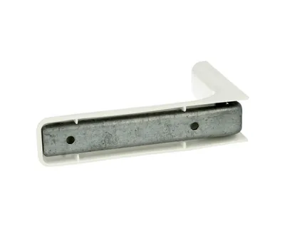 Konsola budowlana L120 metal/tworzywo biały (white 8)