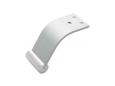 (W)Nóżka NA 105 Bez Regulacji wys. 12,6cm szer 8cm ALUMINIUM
