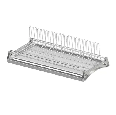 Ociekarka jednopoziomowa (2023) + profil pod plecówkę w komplecie 50 metal chrom