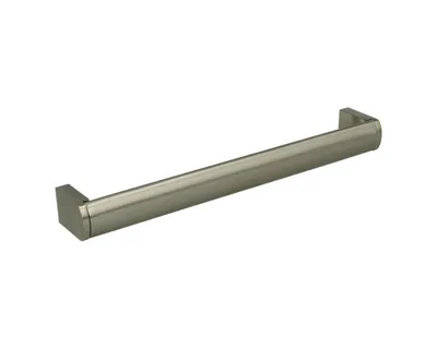 Reling RE21 ZnAl Stal Nikiel Szczotkowany Rozstaw 192 mm