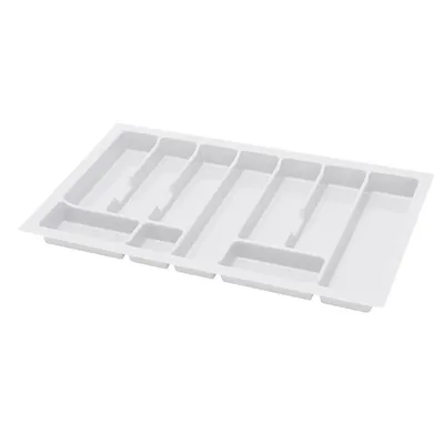 Wkład szufladowy z tworzywa UNI 40 cm - biały