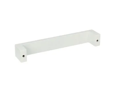Uchwyt Aluminiowy UA59  Biały Mat Rozstaw 128mm