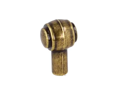 Gałka GW23 - stare złoto / 21.2 mm