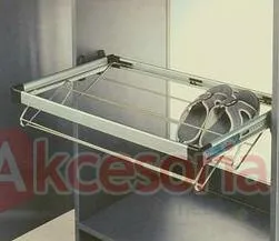 Półka Wysuwna Na Buty SREBRNA Szer.764mm/Gł.475mm
