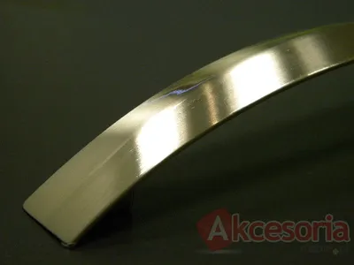 Uchwyt UU35 nikiel szczotkowany rozstaw 192mm